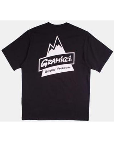 Gramicci Peak t -shirt - Schwarz