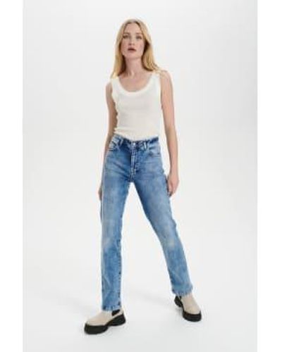 Saint Tropez Molly regular jeans - Blau