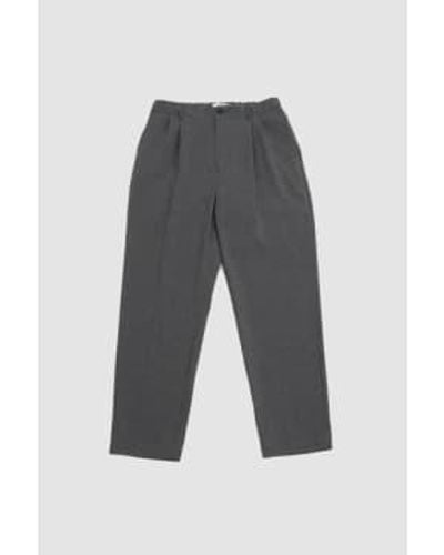 Still By Hand Pressed Relax Pants - Gray