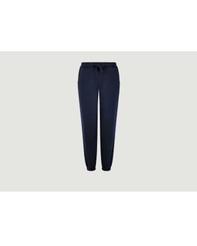Komodo Pantalones jogging Evie en algodón orgánico Gots - Azul
