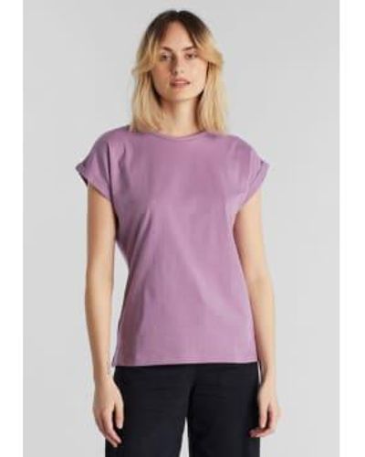 Dedicated Visby Organic Cotton Base T-shirt - Purple