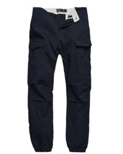Vintage Industries Cargo Ripstop Jogger Anthra M - Blue