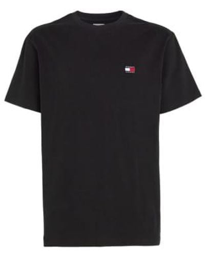 Tommy Hilfiger Tommy jeans classic tommy xs badge t -shirt - Schwarz