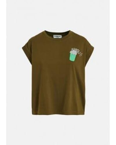 Essentiel Antwerp Camiseta faustina - Verde
