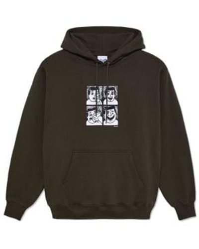 POLAR SKATE Dave Hoodie Punch Sweater S - Green