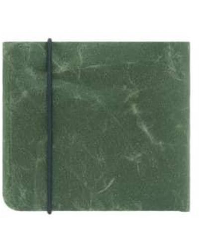 Siwa Wallet Bi Fold Washi - Green
