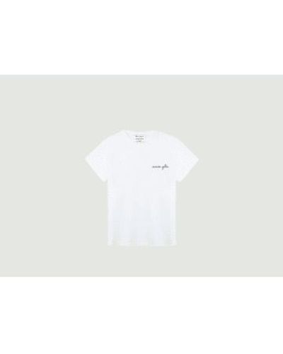 Maison Labiche T-shirt popincourt monica - Blanc