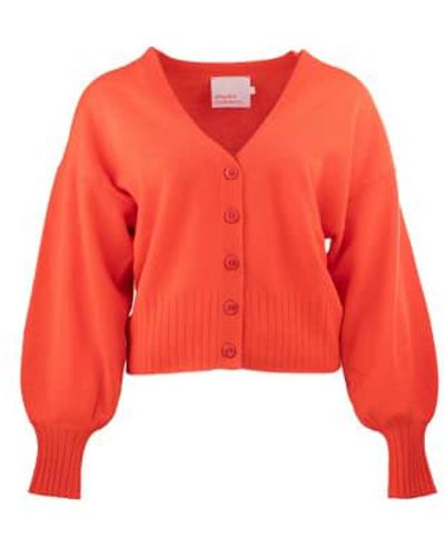 ABSOLUT CASHMERE Eugenie Cardigan Xsmall - Red