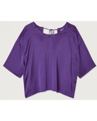 American Vintage Blusa Suelta - Morado