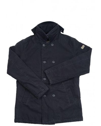 Mousqueton Adam Double Breasted Coat - Blu