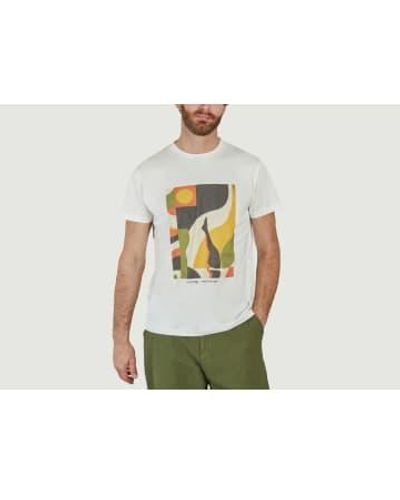 Bask In The Sun Paradies-T-Shirt - Weiß