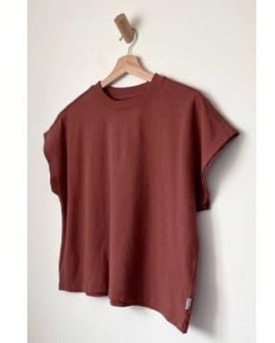 LE BON SHOPPE Brique jeanne tee-shirt - Rouge