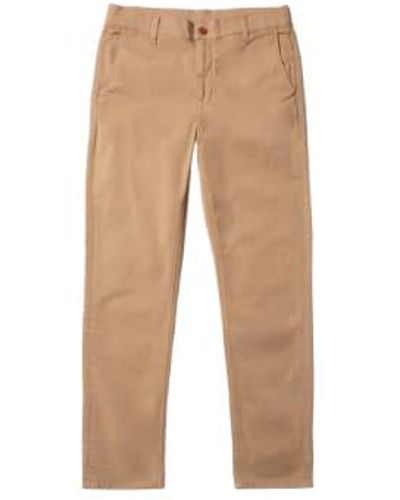 Nudie Jeans Easy alvin chino - Natur