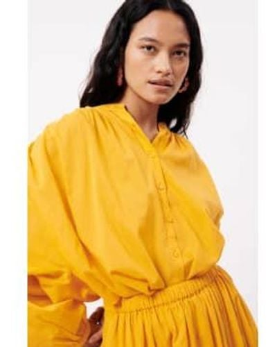 FRNCH Effie Mango Shirt - Gelb
