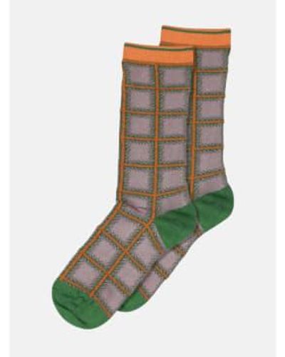 mpDenmark Mianne Ankle Socks Jolly 37-39 - Green