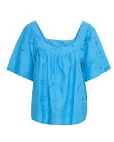 Saint Tropez Mellanisz Blouse - Blu