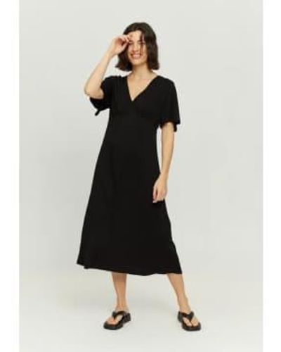 Mazine Bani Midi Dress - Black
