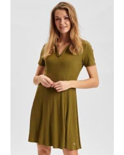 Numph Nudiaz Dress Olive S - Green