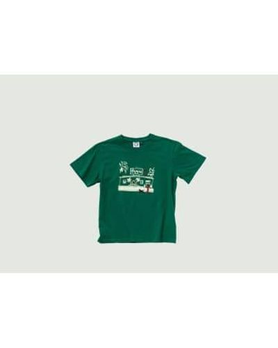 Carne Bollente Club Lovers T-shirt S - Green