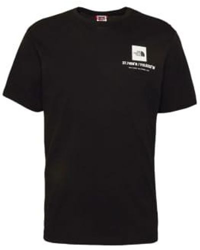 The North Face T-shirt koordiniert uomo schwarz