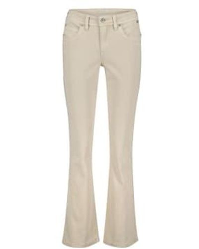 Red Button Trousers Babette Stone 36 - Natural
