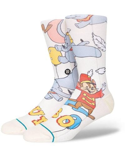 Stance Calcetines Dumbo By Travis Off White - Bianco