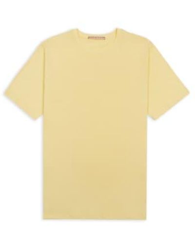 Burrows and Hare Egyptian Cotton T-shirt S - Yellow
