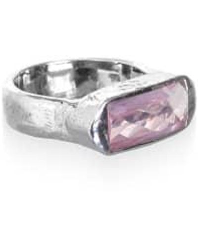 Renné Jewellery Renne Jewellery Quartz Hope Ring 1 - Bianco
