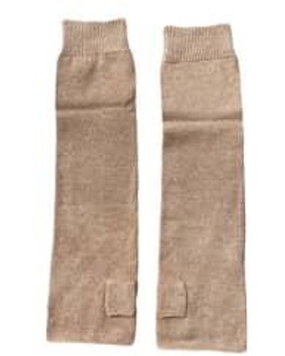 WINDOW DRESSING THE SOUL Wdts Arm Warmers - Natural