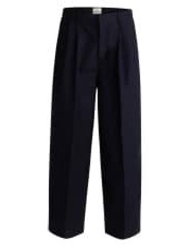 Mads Nørgaard Heavy Twill Paria Trousers 36 - Blue