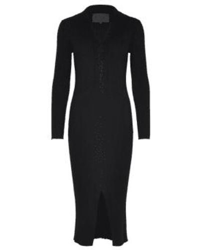 Levete Room Daria Knitted Dress L - Black