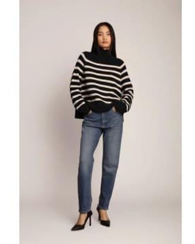Munthe Arissa Stripe Sweater - Blue