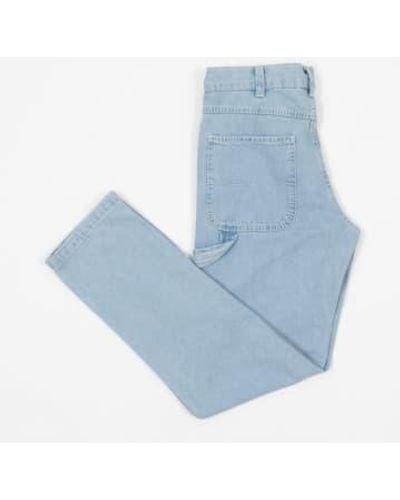 Dickies Garyville straight fit jeans in vintage blue - Blau