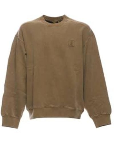 Carhartt Sweatshirt For Man I029522 Buffalo - Verde