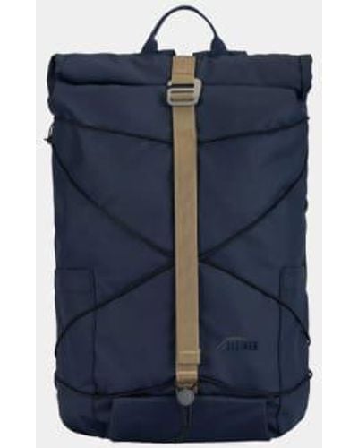 Elliker Dayle roll top backpack - Bleu