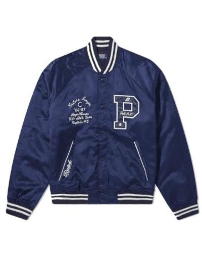 Polo Ralph Lauren Lined varsity jacket aviator - Azul