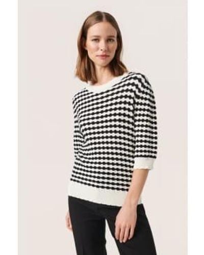 Soaked In Luxury Indianna Fitted Pullover - Bianco