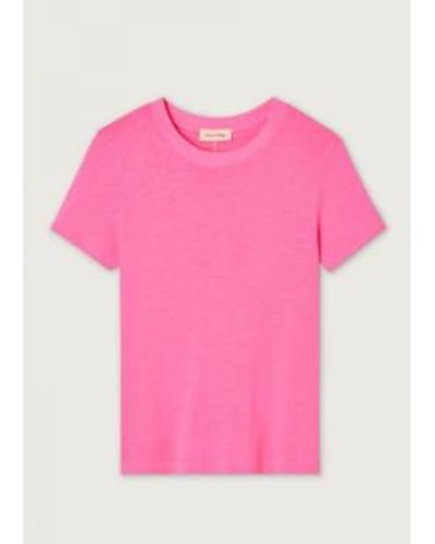 American Vintage Sonoma T-shirt Acid S - Pink