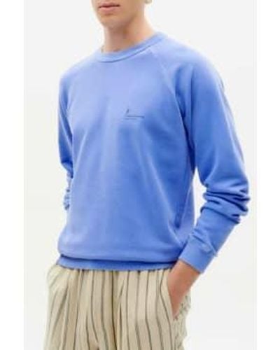 Thinking Mu Indigofera Ftp Sweatshirt - Blu