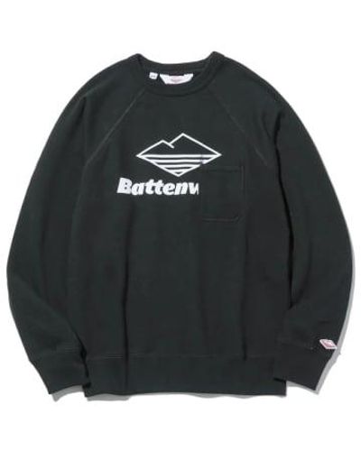 Battenwear Team Reach Up Sweatshirt - Nero