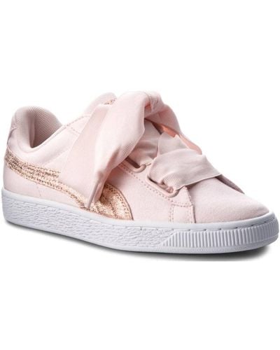 Black Puma Rose Gold Sneakers for Women - Up to 45% off | Lyst