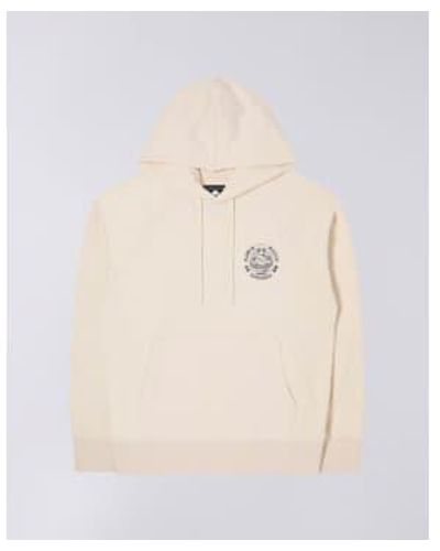 Edwin Music Channel Hoodie Whisper S - Natural