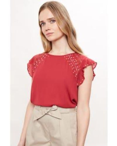 Louche London Yamine Embroidered Top 10