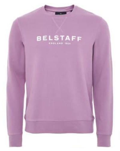 Belstaff 1924 Sweatshirt Lavender Xxl - Purple