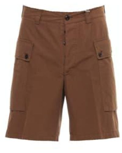 Cellar Door Shorts For Man Ta911531 Achille 8 - Marrone