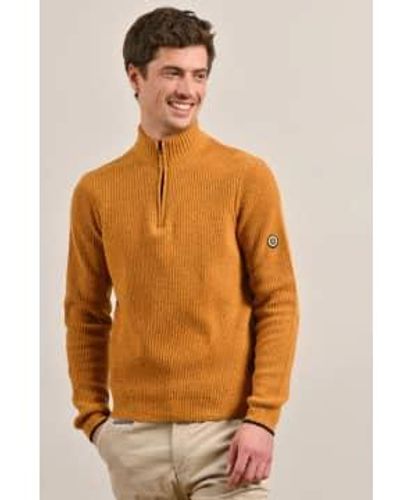Mat De Misaine Thoix Sweater Mustard L / - Orange