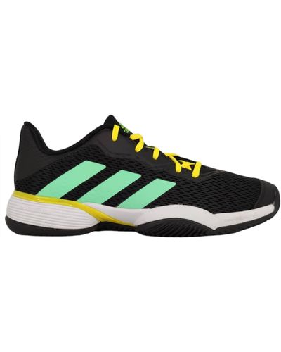 Adidas Barricade Clay Men's Tennis Shoe Black/green/yellow