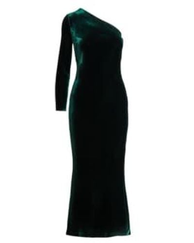 Ralph Lauren Long Sleeve Lace Cocktail Dress 8 Jade - Black
