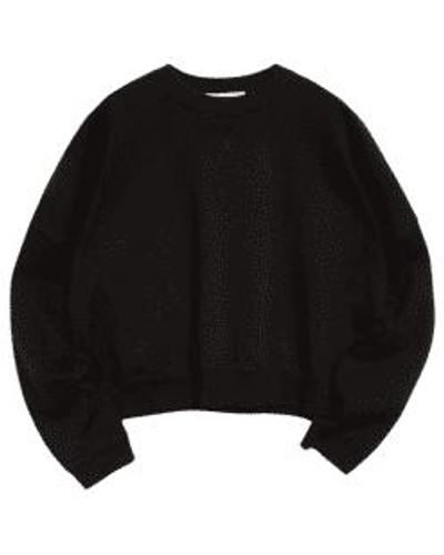 YMC Fast angebautes sweatshirt schwarz