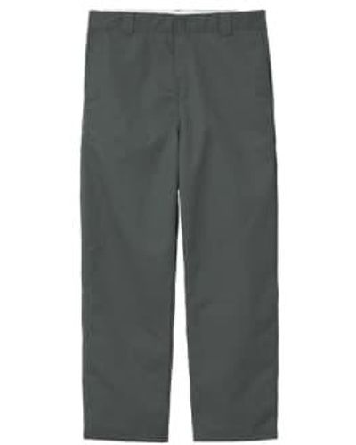Carhartt Pants I027965 Zeus 32 - Gray